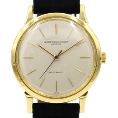 Vintage Audemars Piguet yellow Gold Automatic Wristwatch, 1960s 