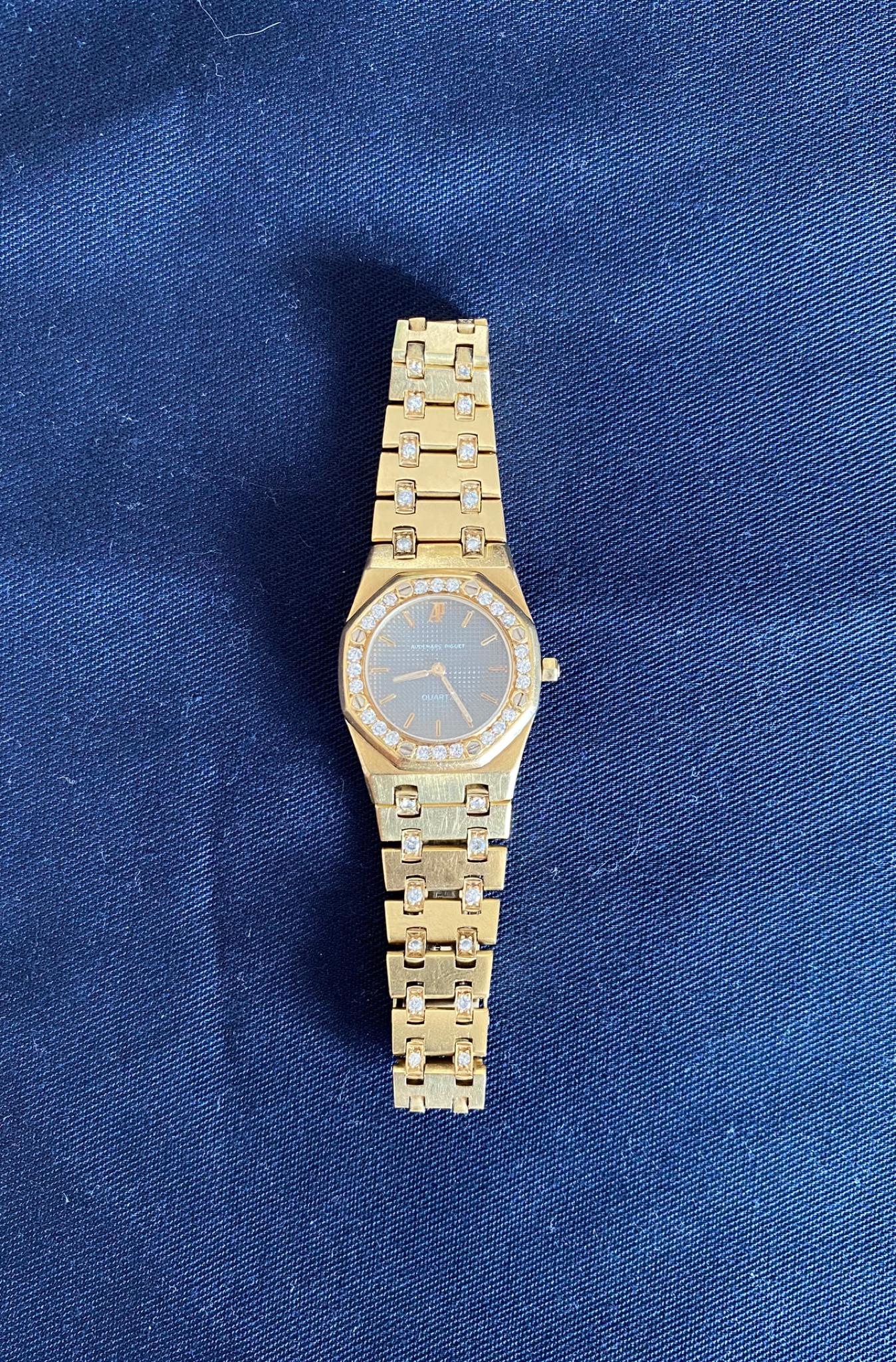 Audemars Piguet Montre-bracelet Royal Oak 26mm de MARY TYLER MOORE Pour femmes en vente