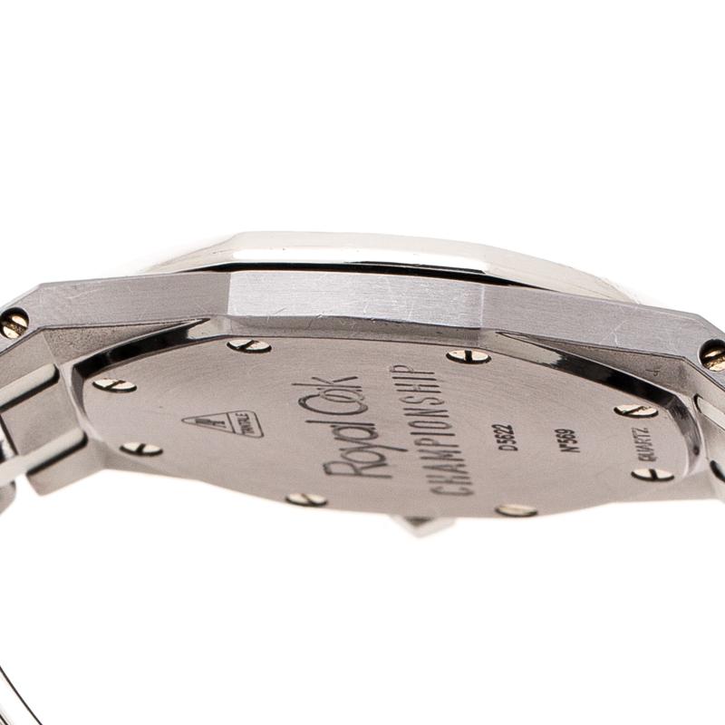 Audemars Piguet Grey Tantalum Stainless Steel Diamond Women's Wristwatch 33 mm 2