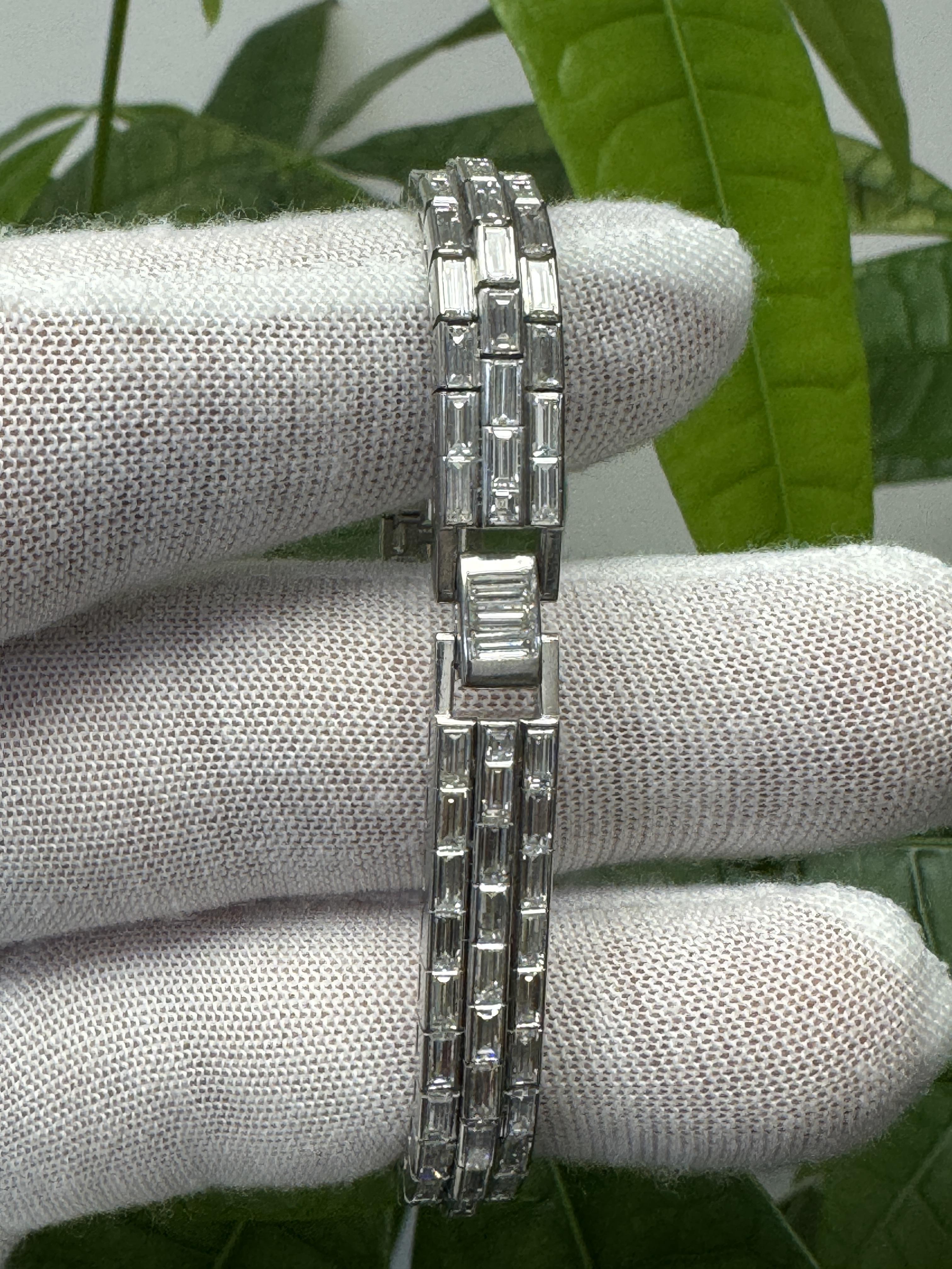 Audemars Piguet & Hardy & Hayes Platinum Diamond Vintage Ladies Watch im Angebot 2