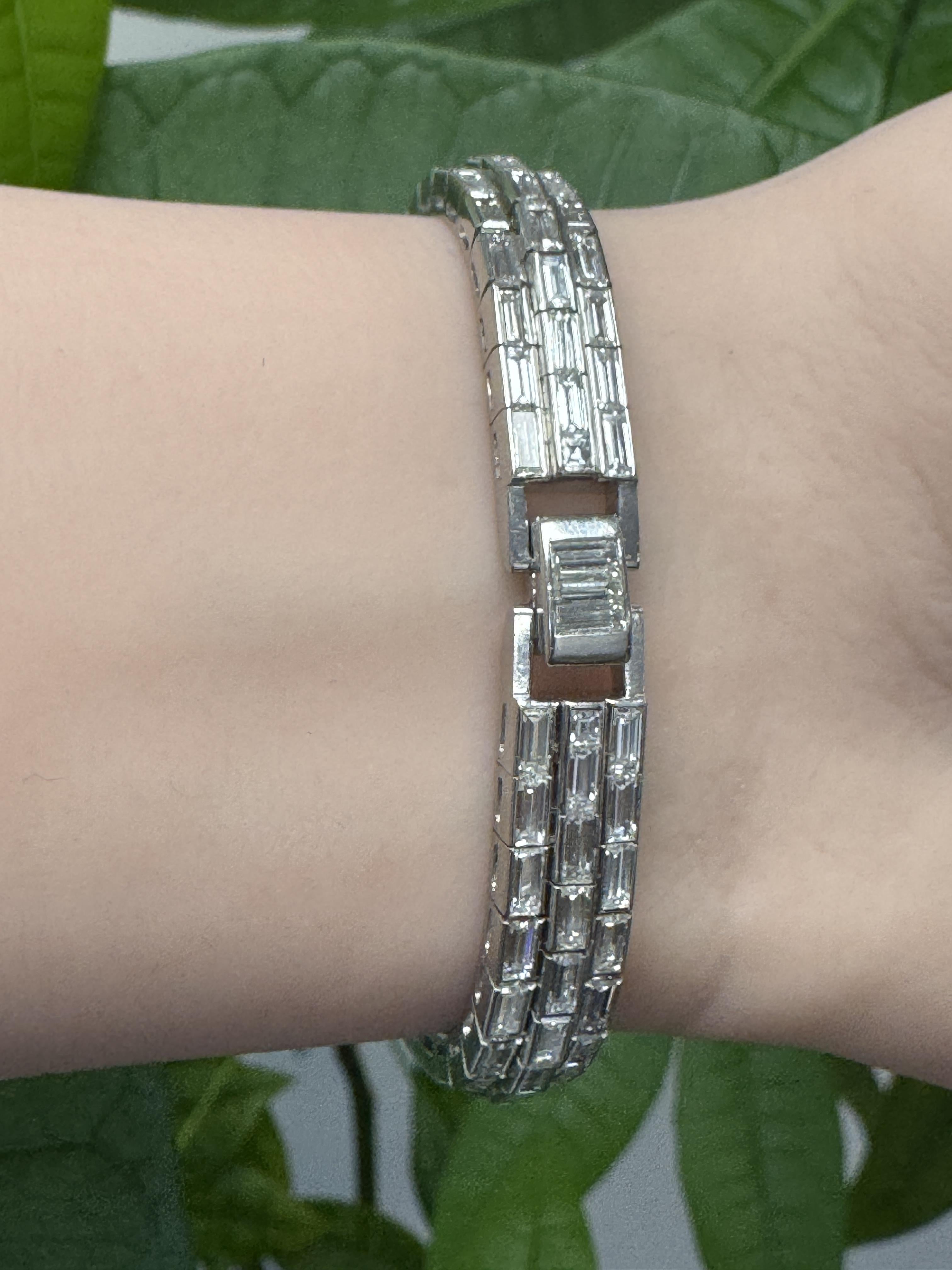 Audemars Piguet & Hardy & Hayes Platinum Diamond Vintage Ladies Watch im Angebot 4