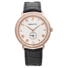 Audemars Piguet Jules 18k Rose Gold Silver Dial Watch 15103OR.ZZ.A001CR.01