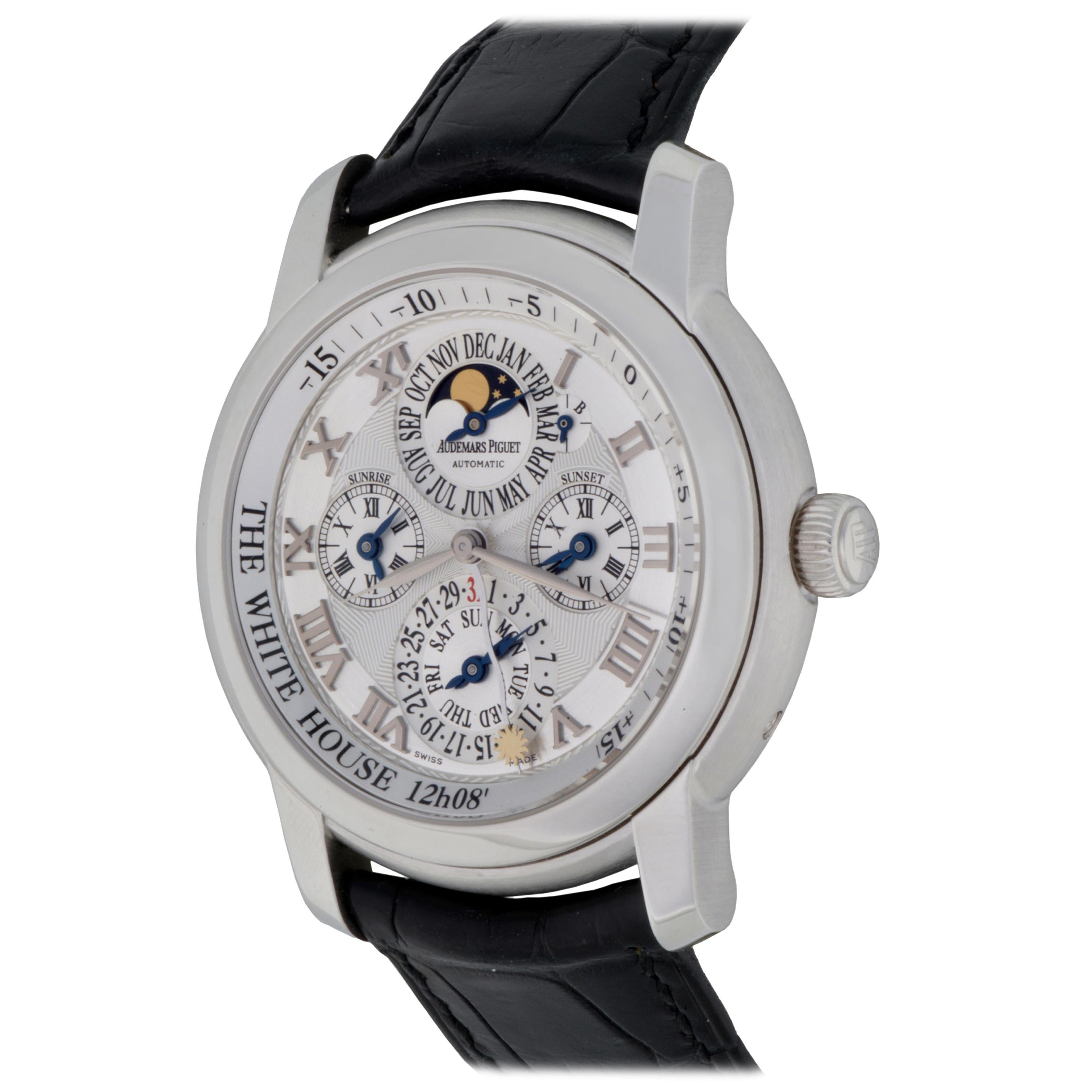 Audemars Piguet Jules Audemars Clinton Foundation Equation of Time Wristwatch