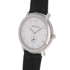 Audemars Piguet Jules Audemars Men's White Gold Small Seconds Manual Wristwatch