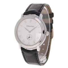 Audemars Piguet Jules Audemars Men's White Gold Small Seconds Manual Wristwatch