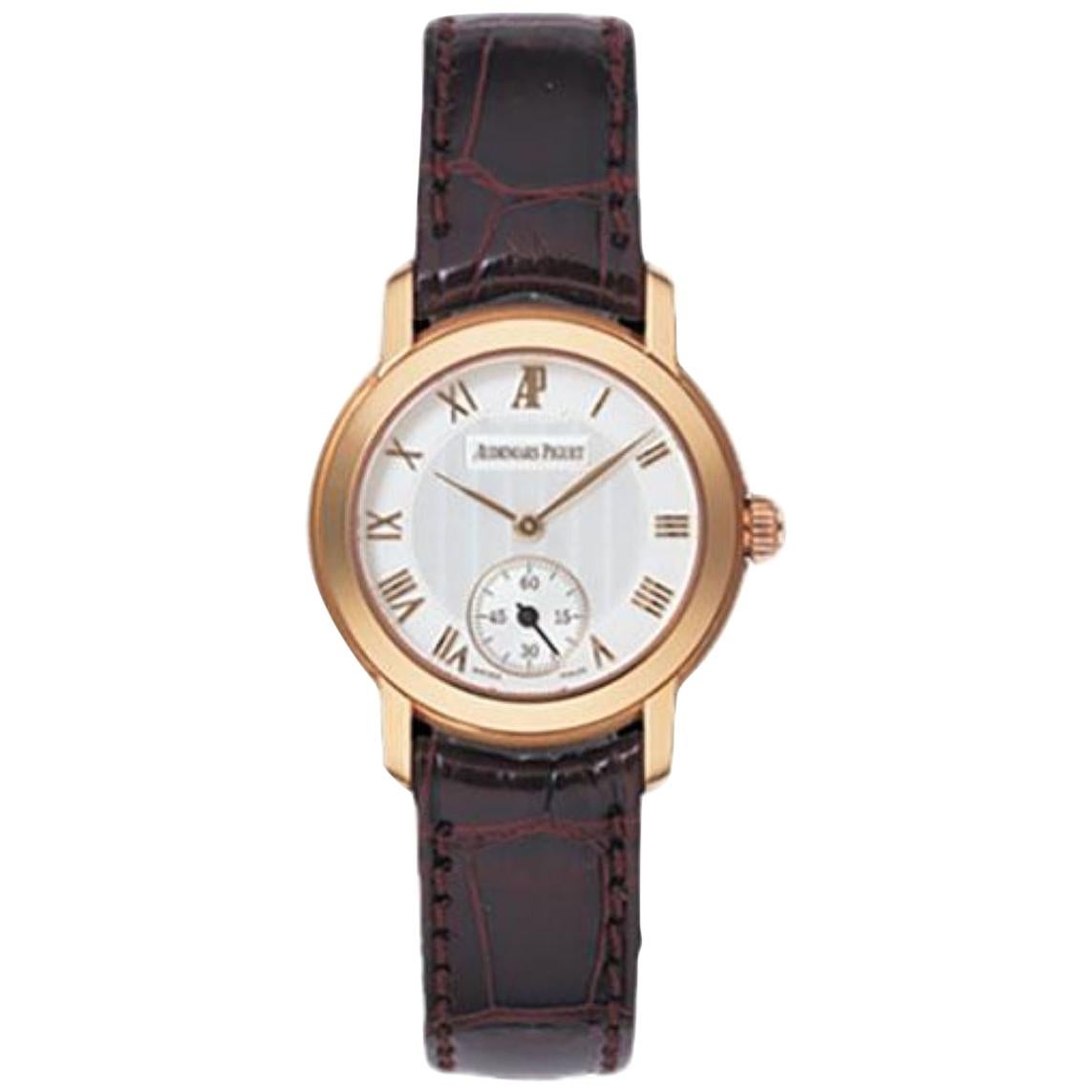 Audemars Piguet Jules Audemars Pink Gold Men's Watch-77208OR.OO.A067CR.01 For Sale