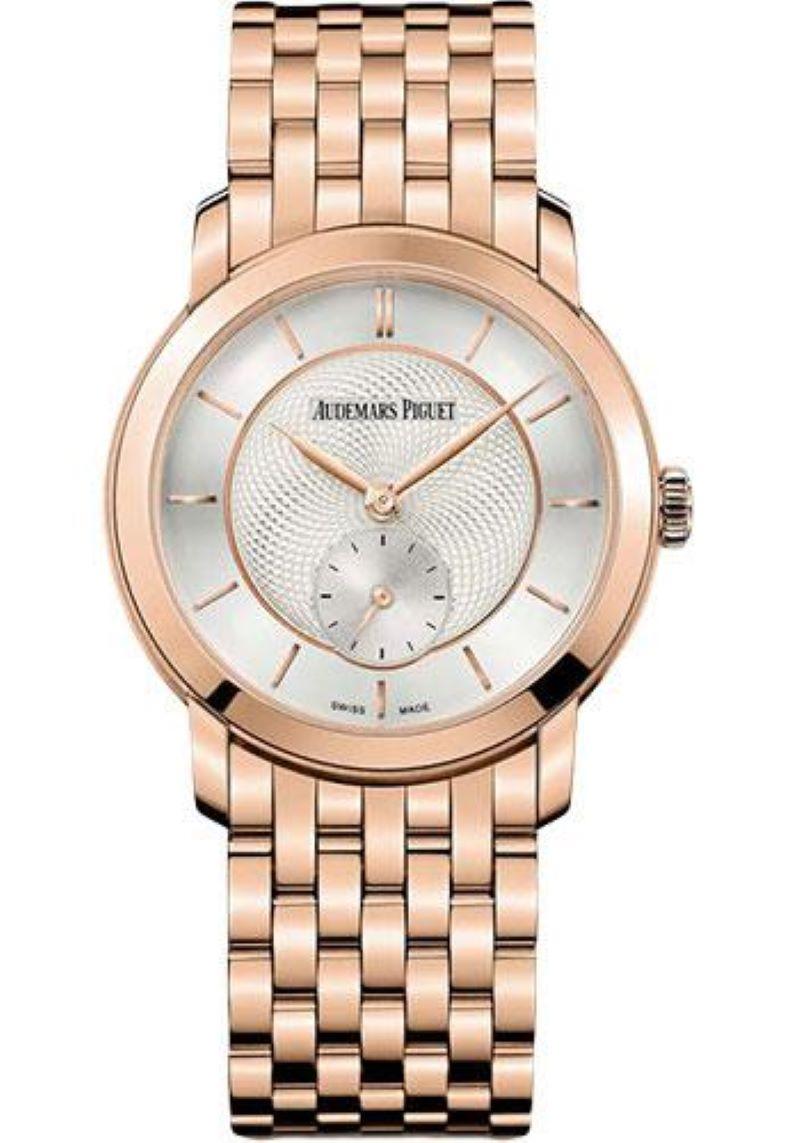 Audemars Piguet Jules Audemars Pink Gold Men's Watch-77250OR.OO.1270OR.01 In Excellent Condition For Sale In New York, NY