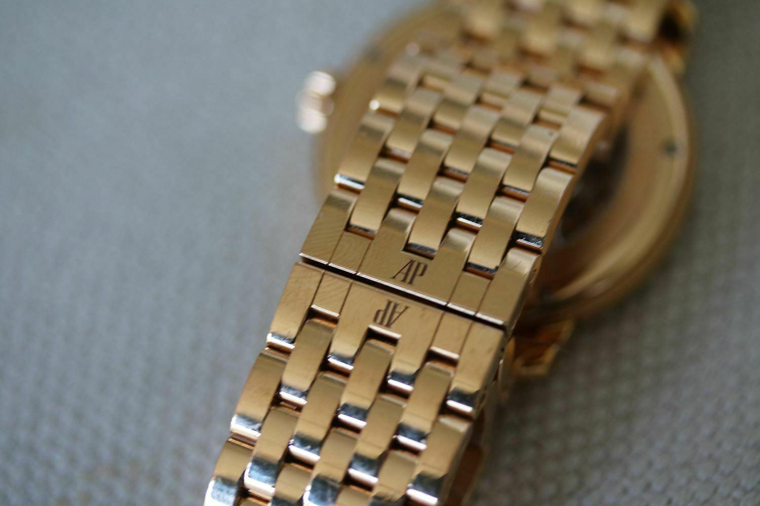 Audemars Piguet Jules Audemars Small Seconds 18K Rose Gold Watch For Sale 1