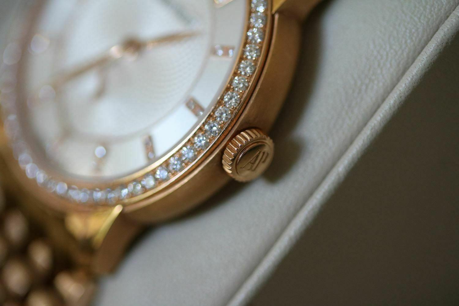 Audemars Piguet Jules Audemars Small Seconds 18K Rose Gold Watch For Sale 2