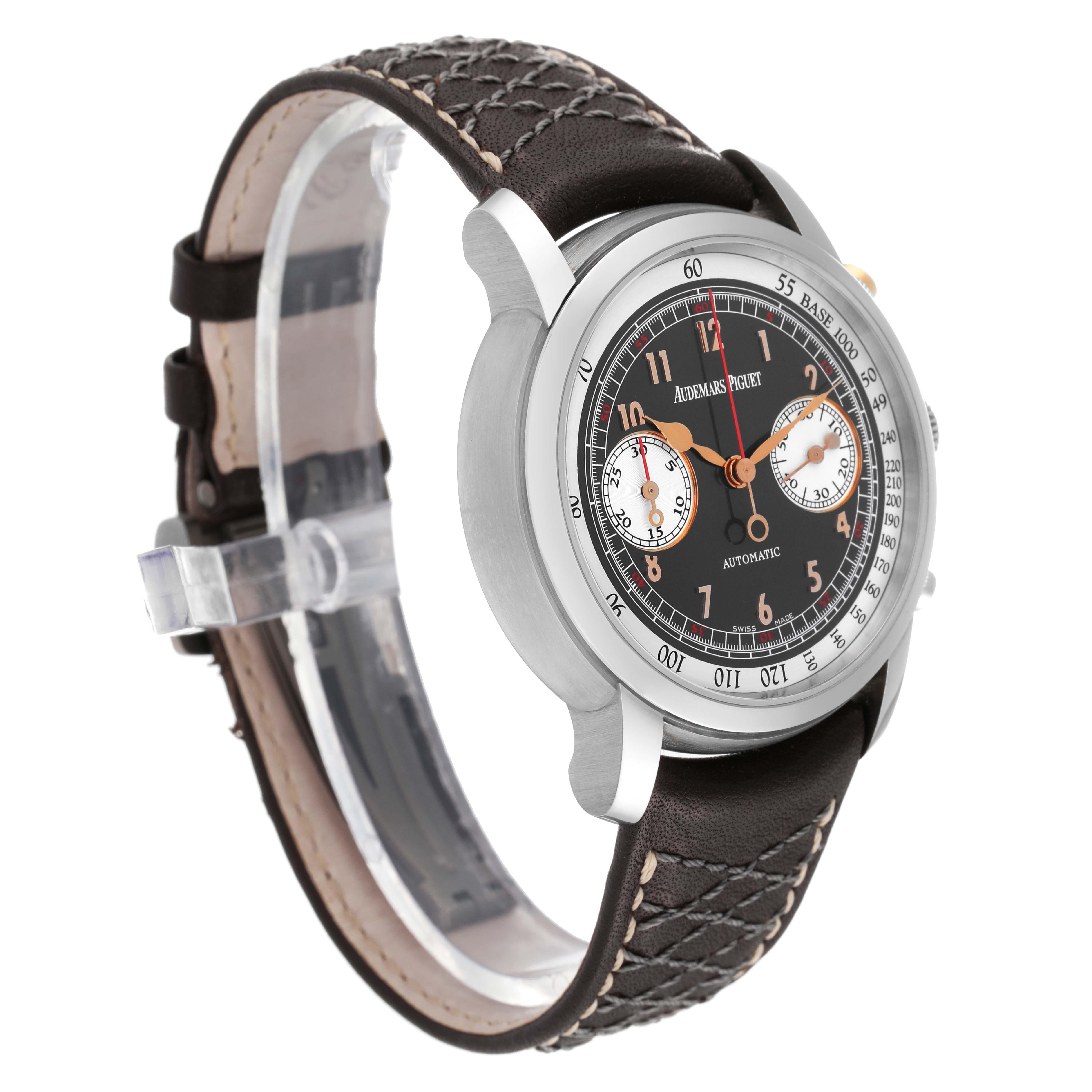 Audemars Piguet Jules Gstaad Classic Limitierte Auflage Titan Herrenuhr 26558TI im Zustand „Hervorragend“ im Angebot in Atlanta, GA