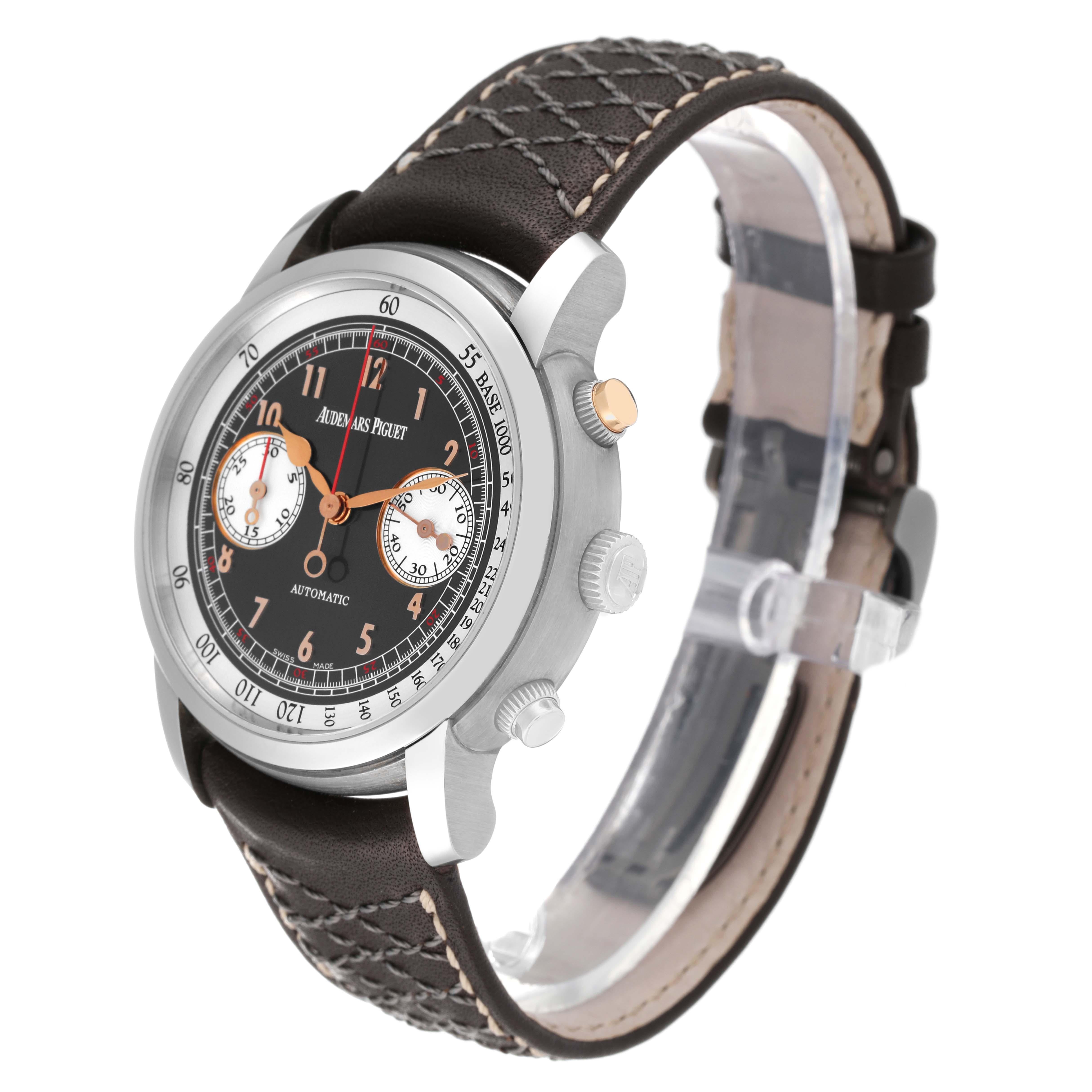 Audemars Piguet Jules Gstaad Classic Limitierte Auflage Titan Herrenuhr 26558TI im Angebot 1