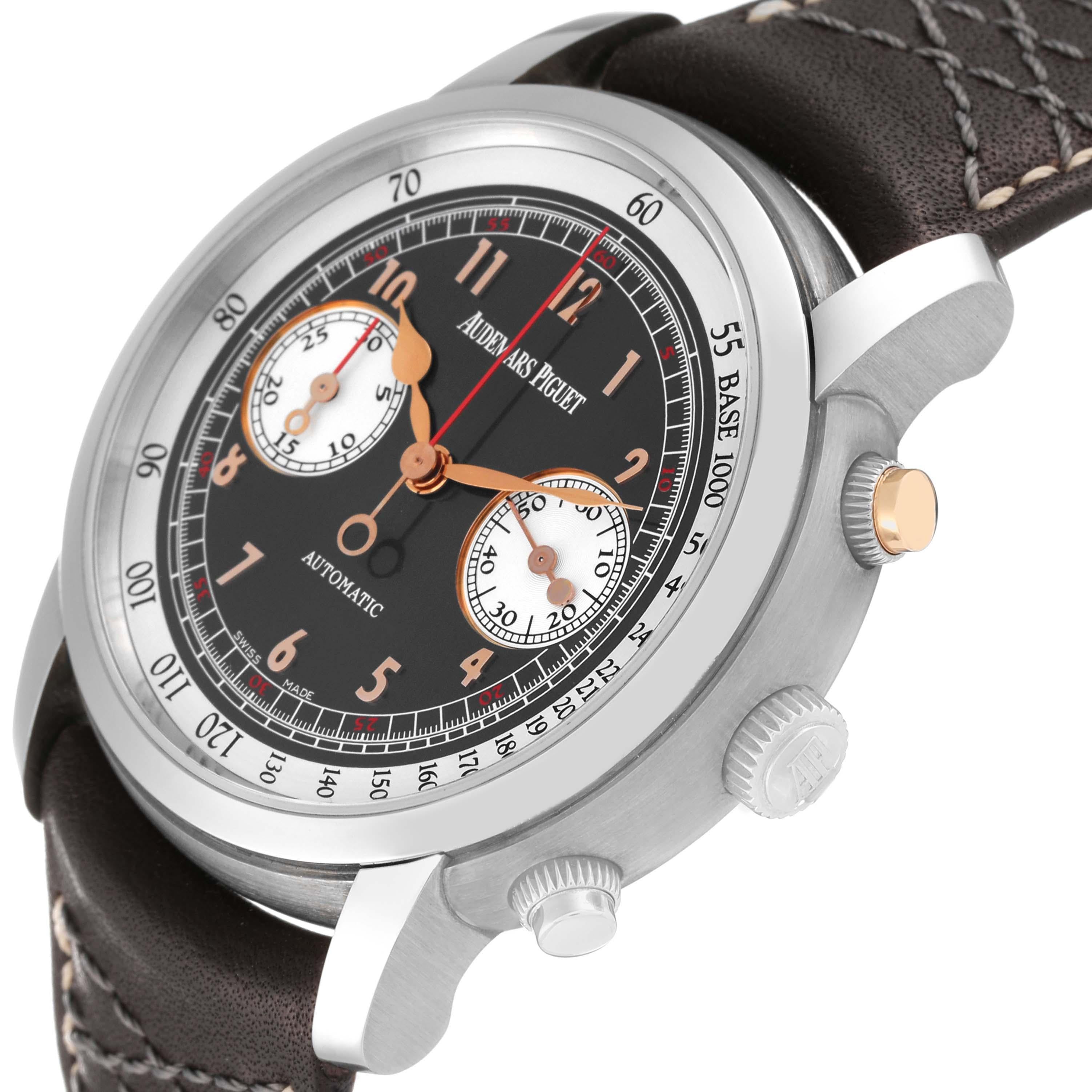 Audemars Piguet Jules Gstaad Classic Limitierte Auflage Titan Herrenuhr 26558TI im Angebot 2