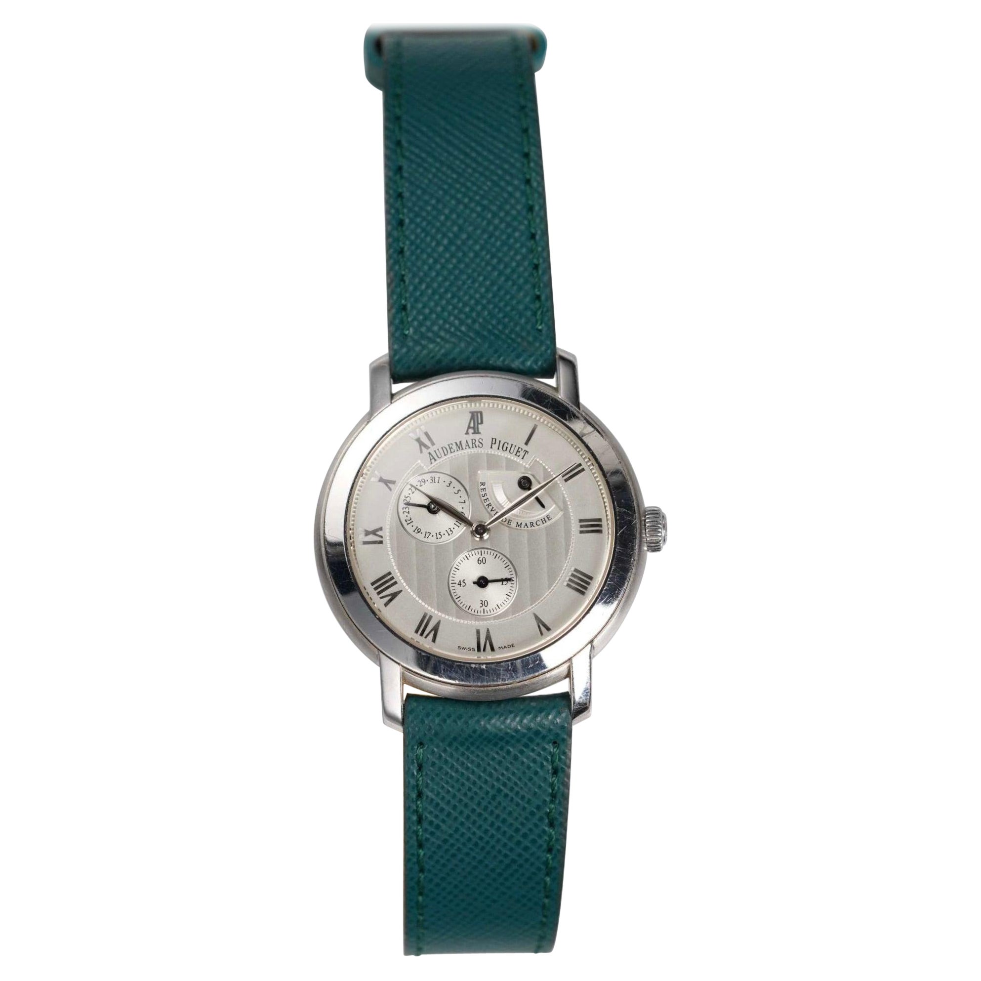 Montre Audemars Piguet Jules en or blanc 18 carats, 2000-10