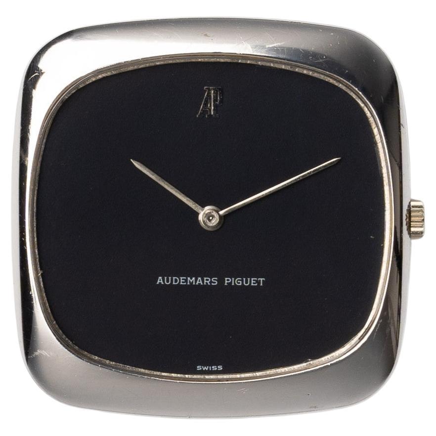 Audemars Piguet Jumbo TV 768 Cadran noir 18k WG