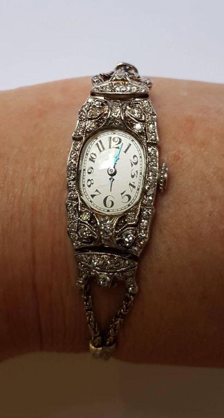 ap watch silver diamond