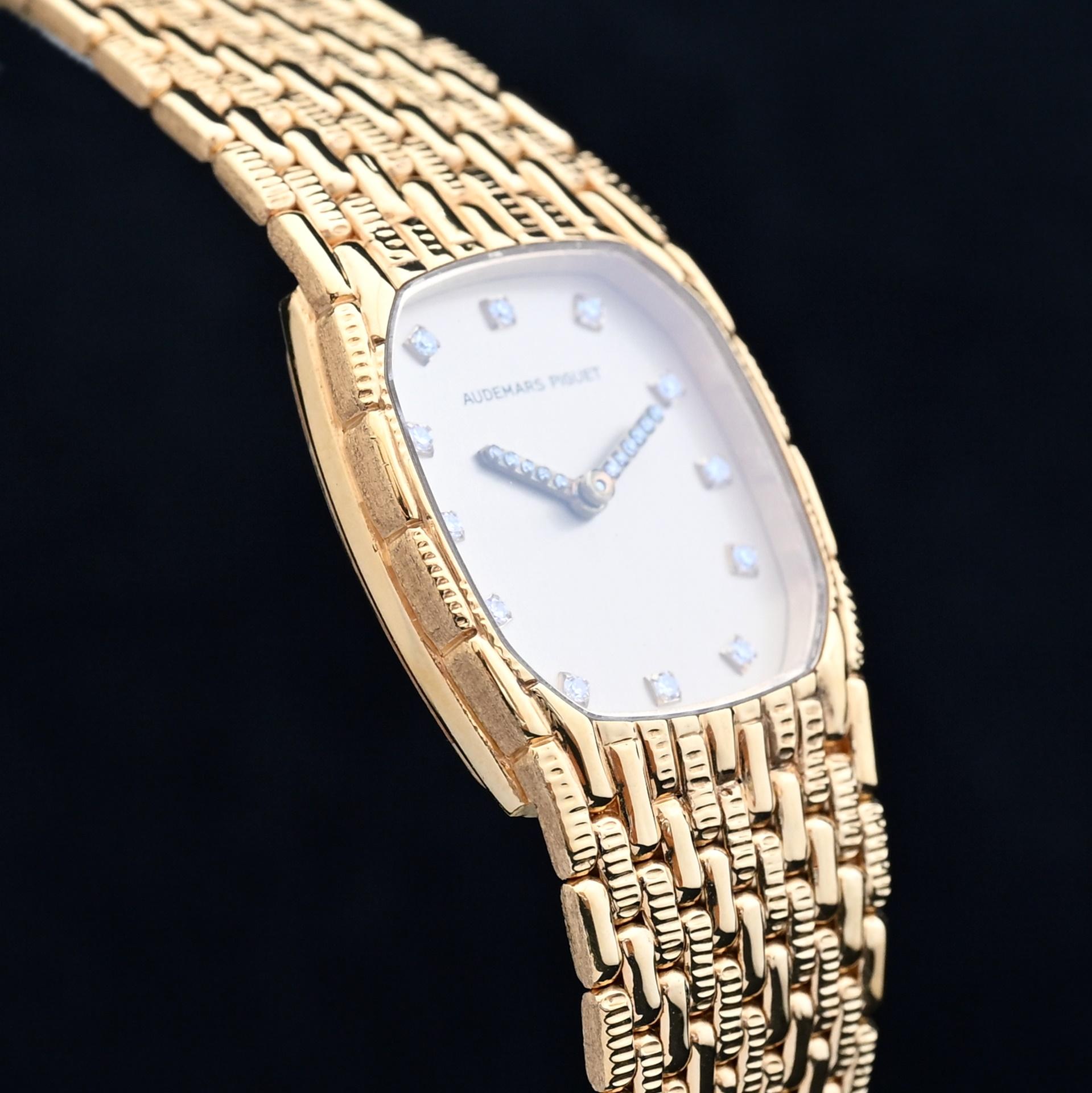 Women's Audemars Piguet Lady 18K YG with Diamond Indexes and Hands Manual Wind