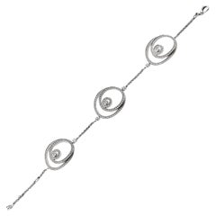 Audemars Piguet, bracelet Millenary en or blanc 18 carats avec diamants