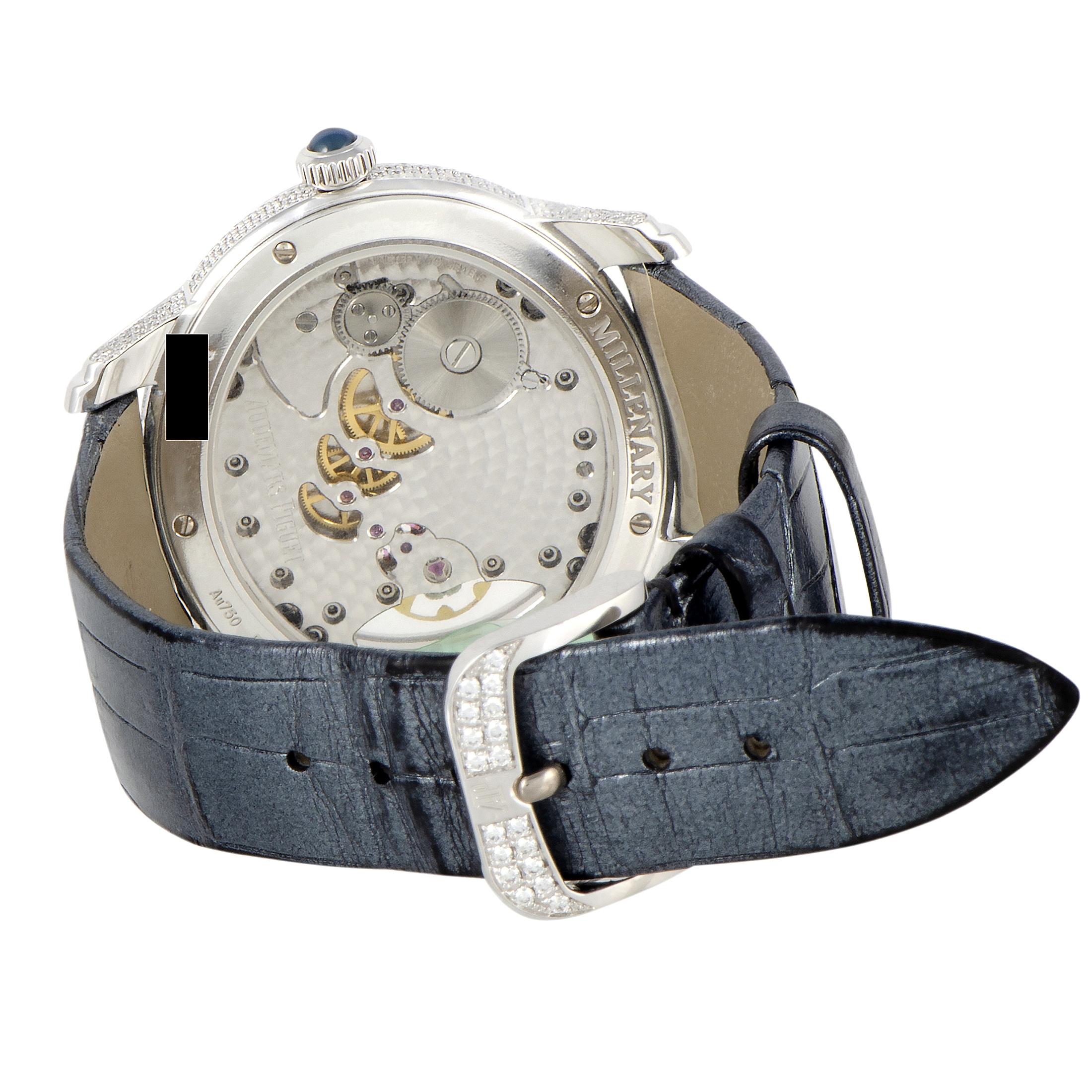 Audemars Piguet Millenary Hand-Wound Watch 77248BC.ZZ.A111CR.01 In New Condition In Southampton, PA