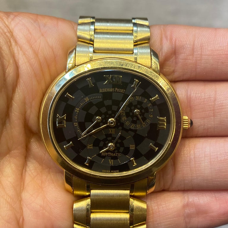 Audemars Piguet Millenary Kasparov Gold Watch For Sale 1