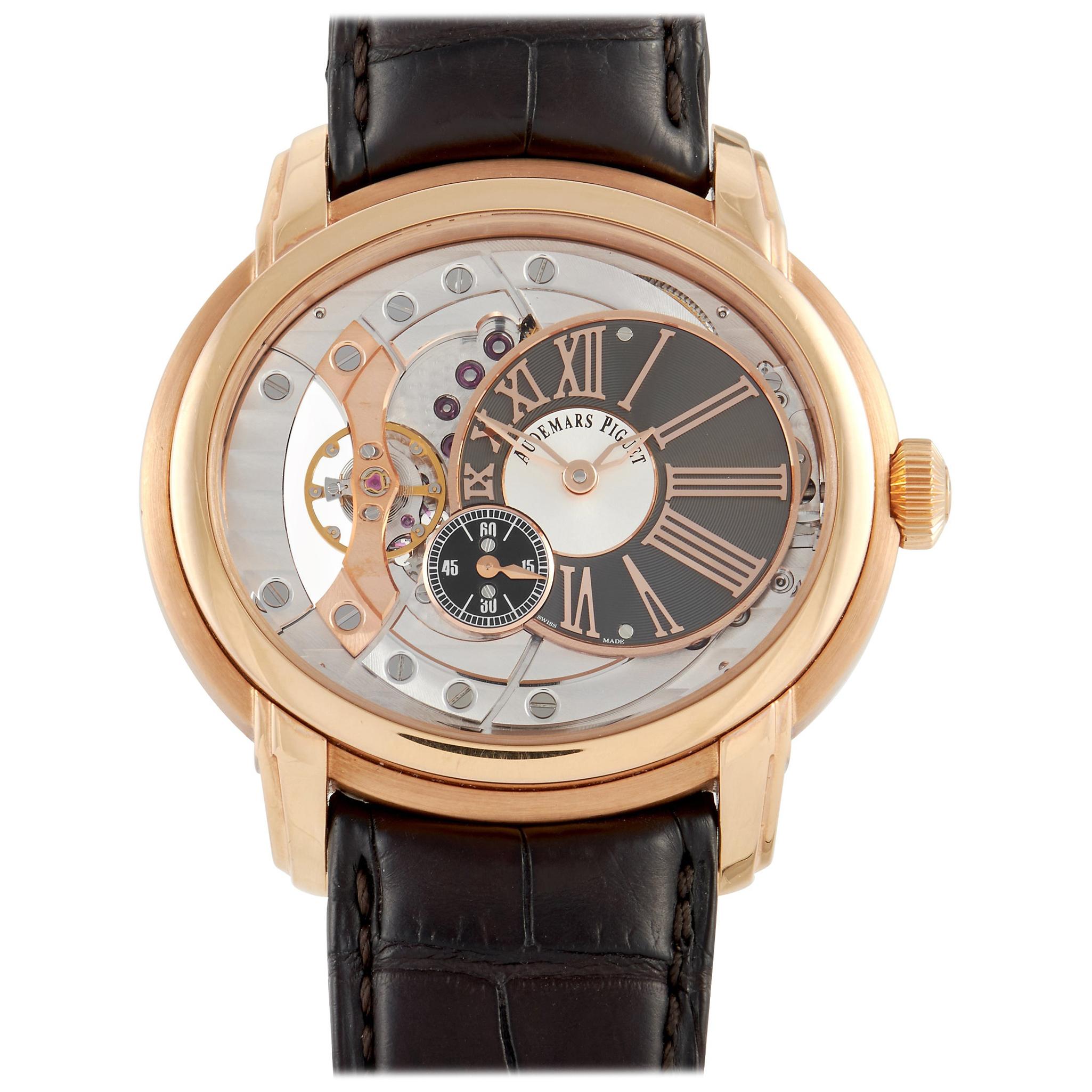 Audemars Piguet Millenary Rose Gold Watch 15350 OR.00.D093CR.01