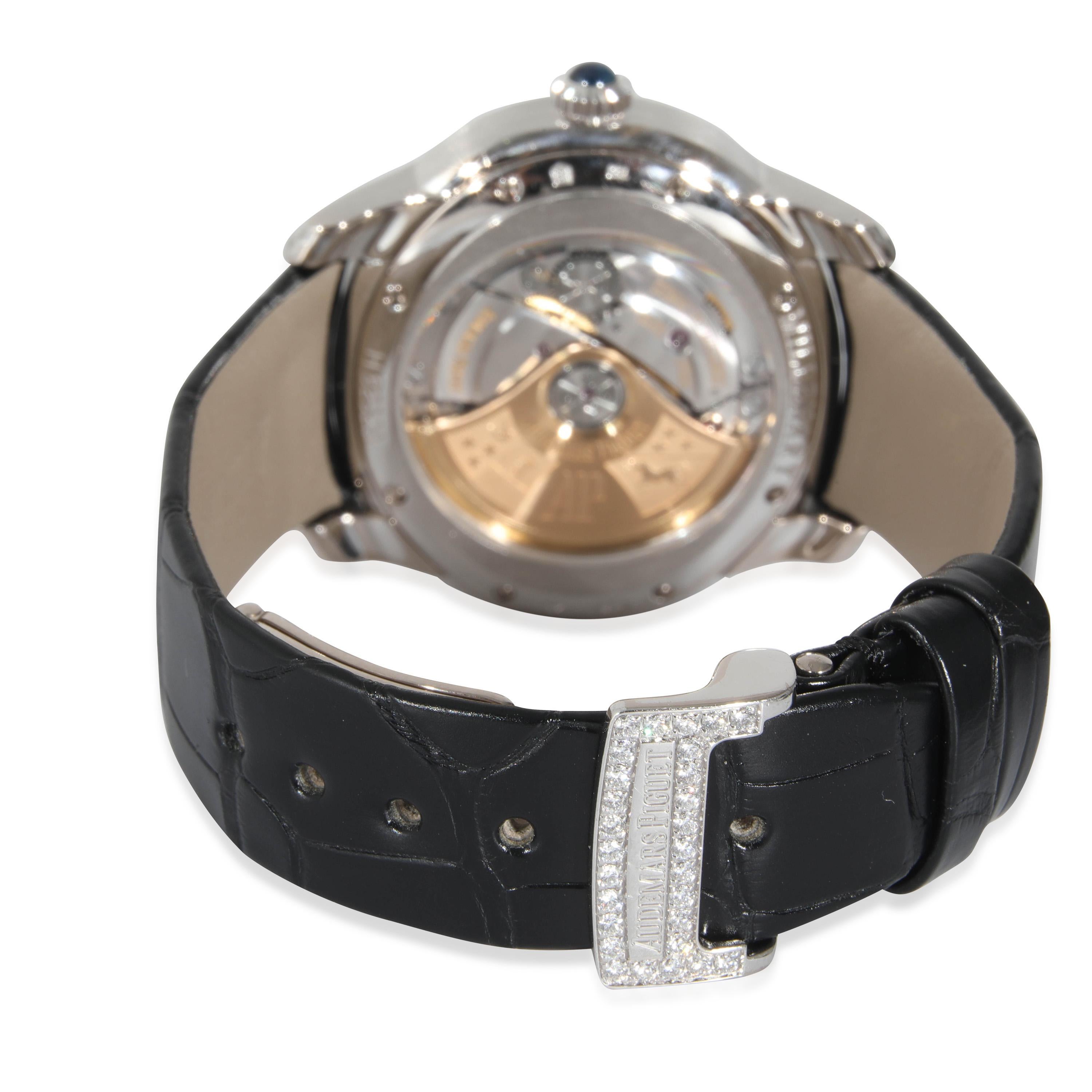 Audemars Piguet Millinary Starlit Sky 77315BC.ZZ.D007SU.01 Women's Watch in  Whi

SKU: 128930

PRIMARY DETAILS
Brand: Audemars Piguet
Model: Millinary Starlit Sky
Country of Origin: Switzerland
Movement Type: Mechanical: Automatic/Kinetic
Year of