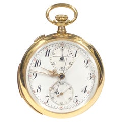 Audemars Piguet Minute Repeater Chronograph Pocket Watch Historic Presentation