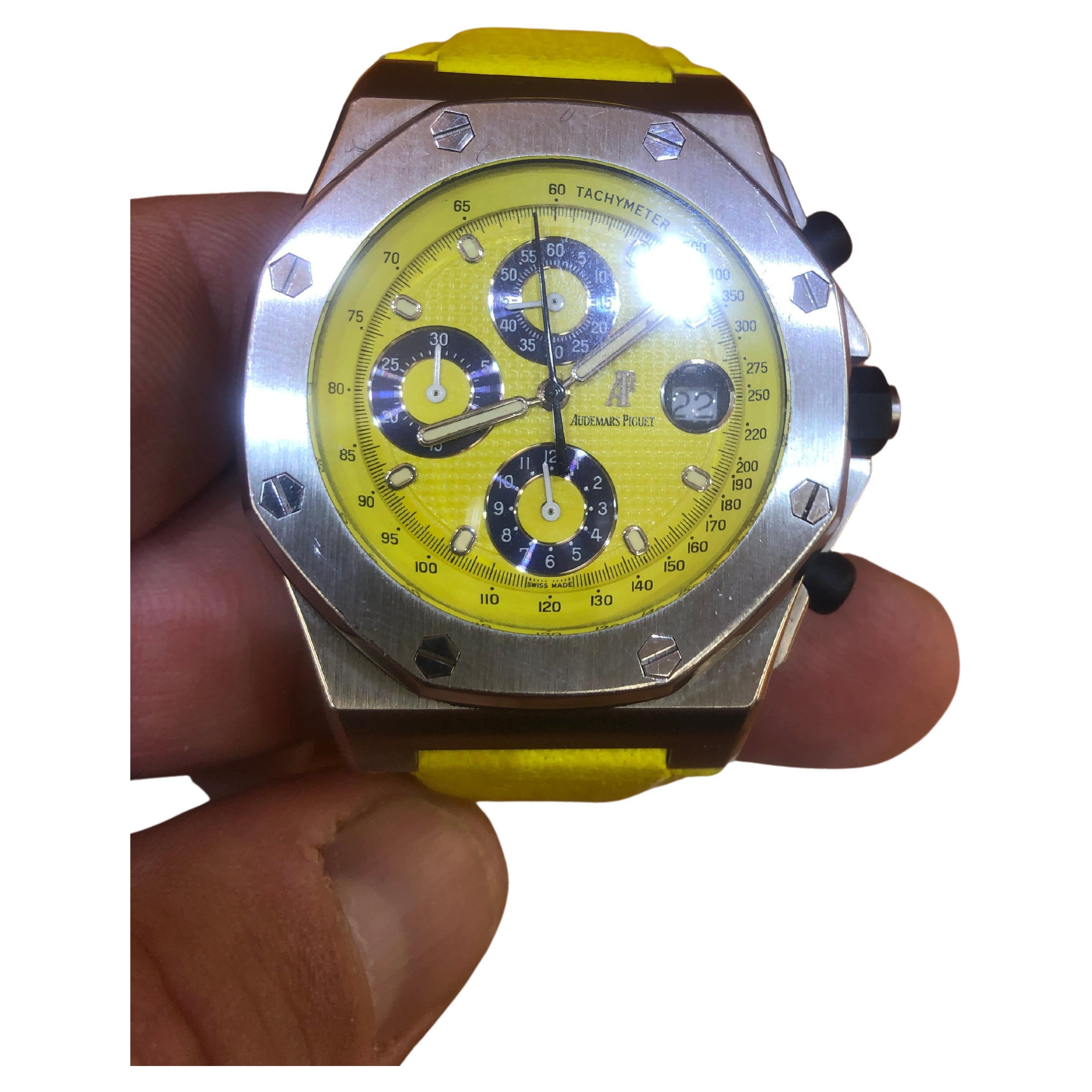 Audemars Piguet Offfshore Yellow Men's Watch