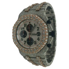 Audemars Piguet Offshore Customized 45 Carats VVS Diamond Watch