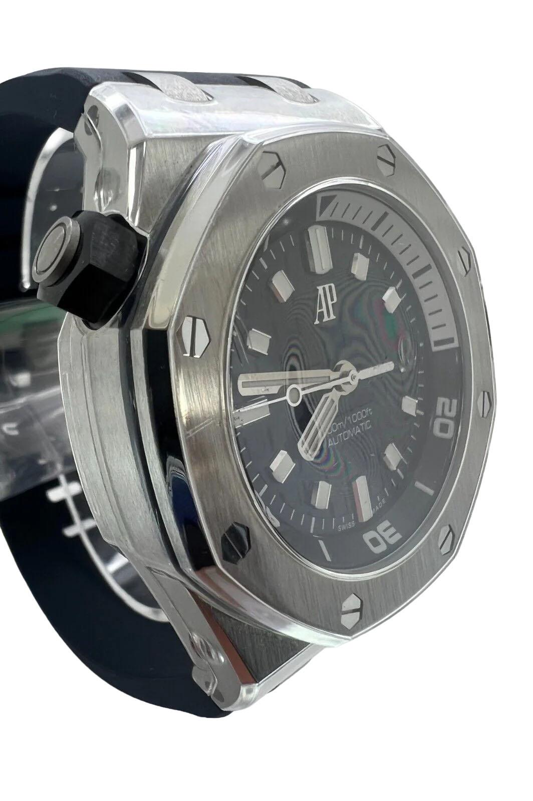 Empire Audemars Piguet Offshore Diver 16020sg Blue Men's Watch For Sale