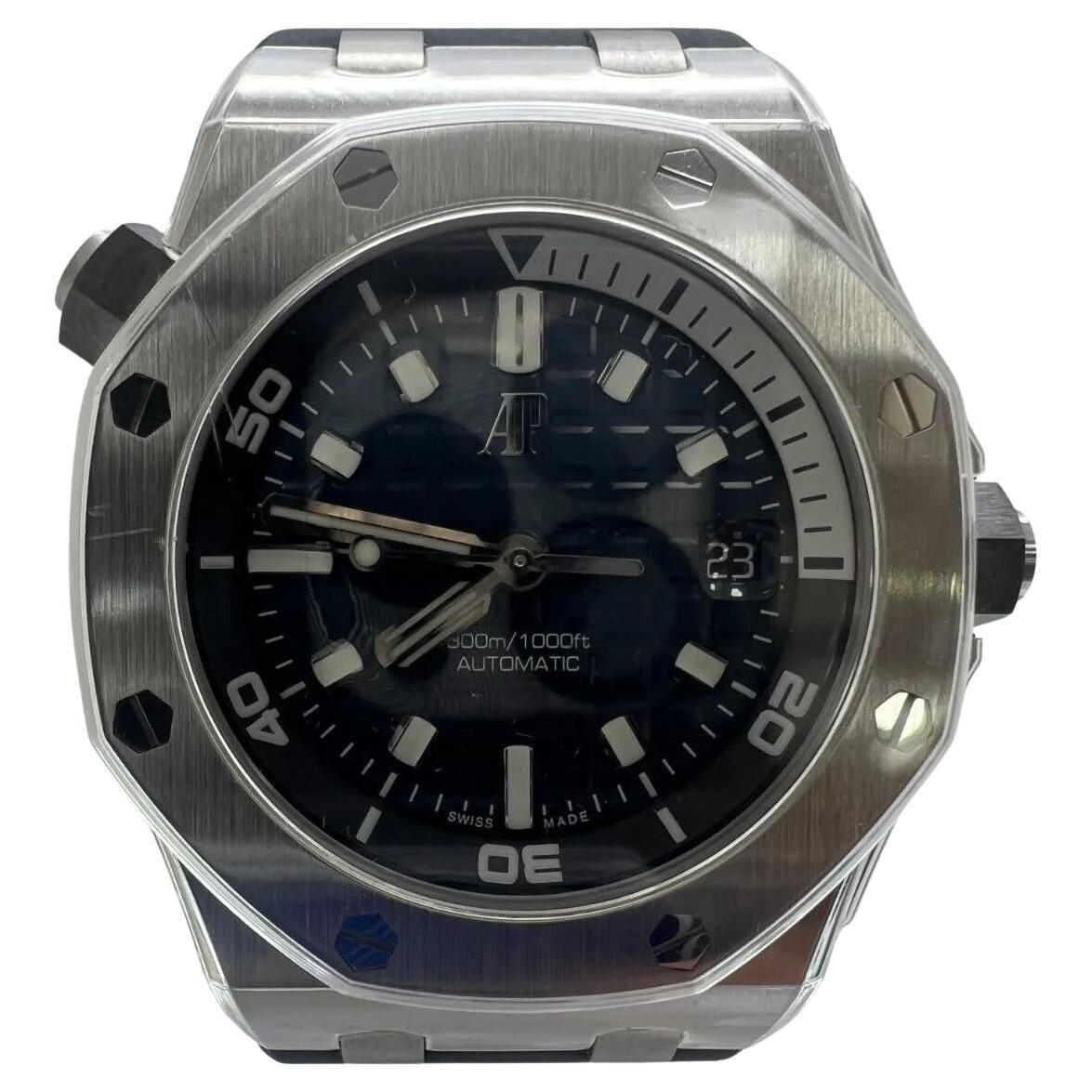 Audemars Piguet Offshore Diver 16020sg Blue Men's Watch For Sale