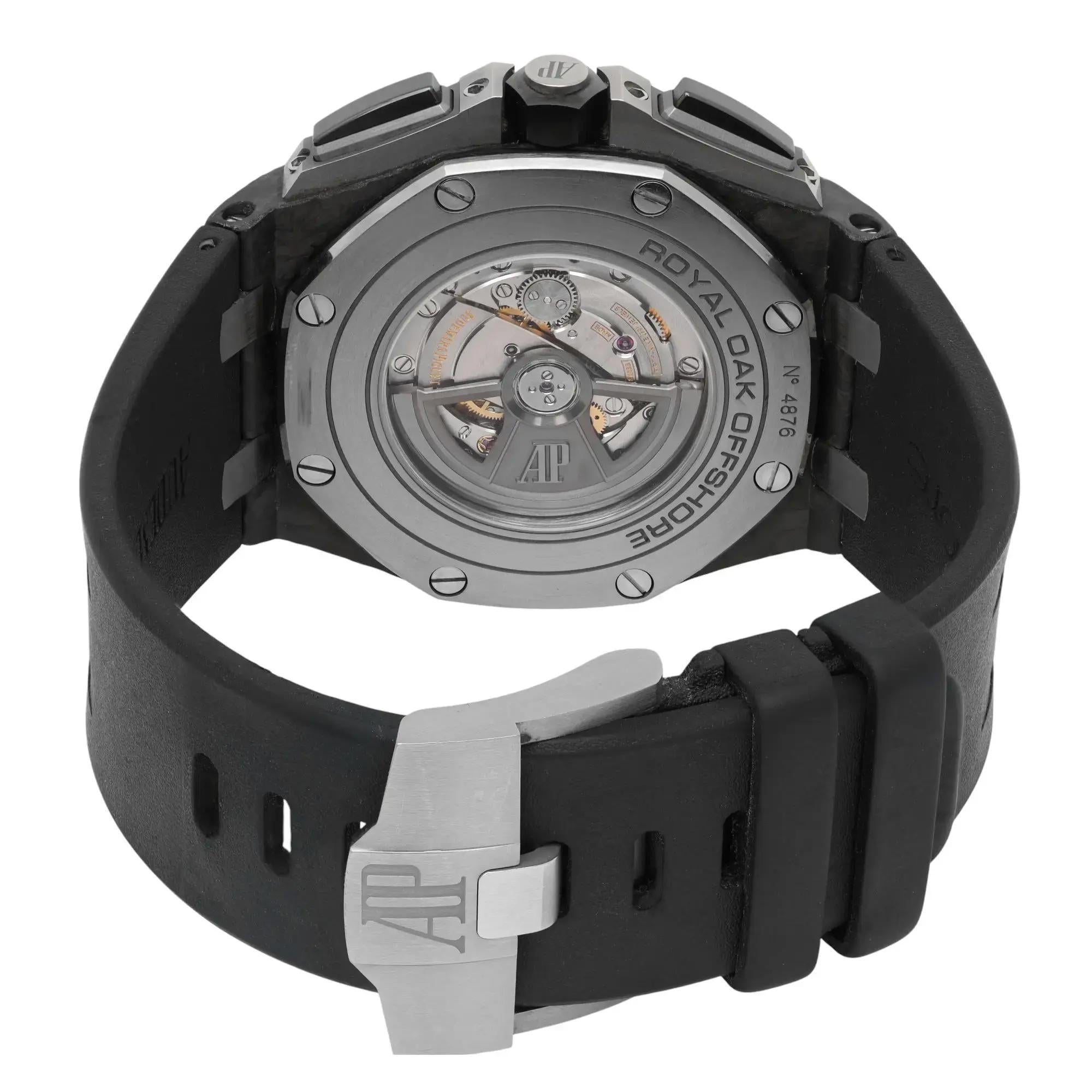 Men's Audemars Piguet Offshore Forged Carbon Ceramic Men Watch 26400AU.OO.A002CA.01 For Sale