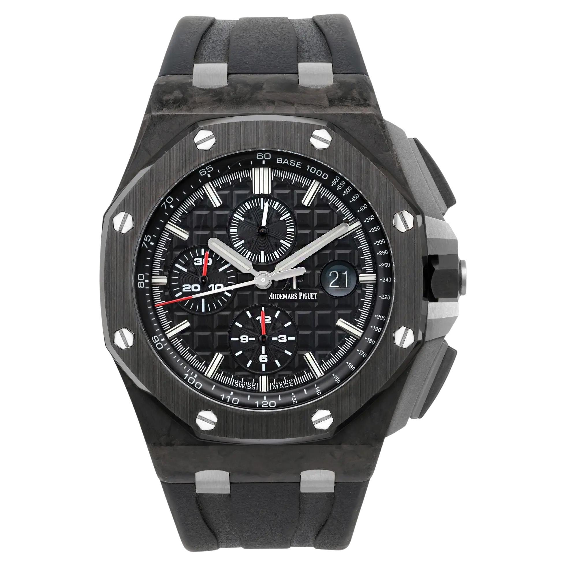 Audemars Piguet Offshore Forged Carbon Ceramic Men Watch 26400AU.OO.A002CA.01