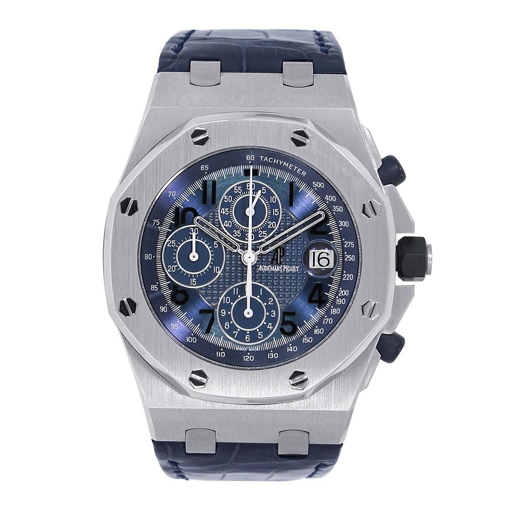 Audemars Piguet Offshore White Gold Pride of Russia Watch 26061BC.OO.D028CR.01 For Sale
