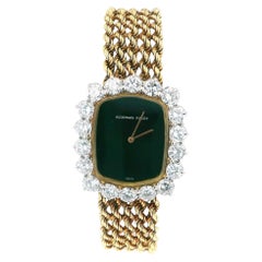 Audemars Piguet Onyx Zifferblatt Diamant Lünette Damenuhr