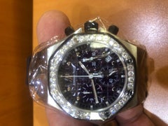 Audemars Piguet Plum Diamond Ladies Watch