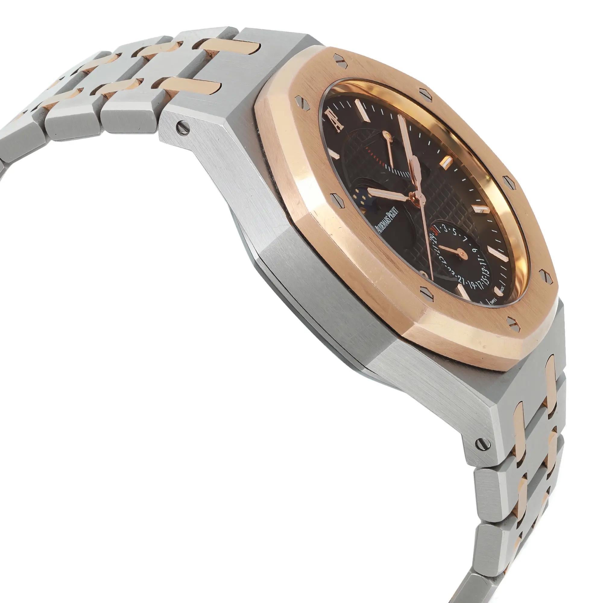 Men's Audemars Piguet Pride of China Rose Gold Black Dial Watch 26168SR.OO.1220SR.01 For Sale