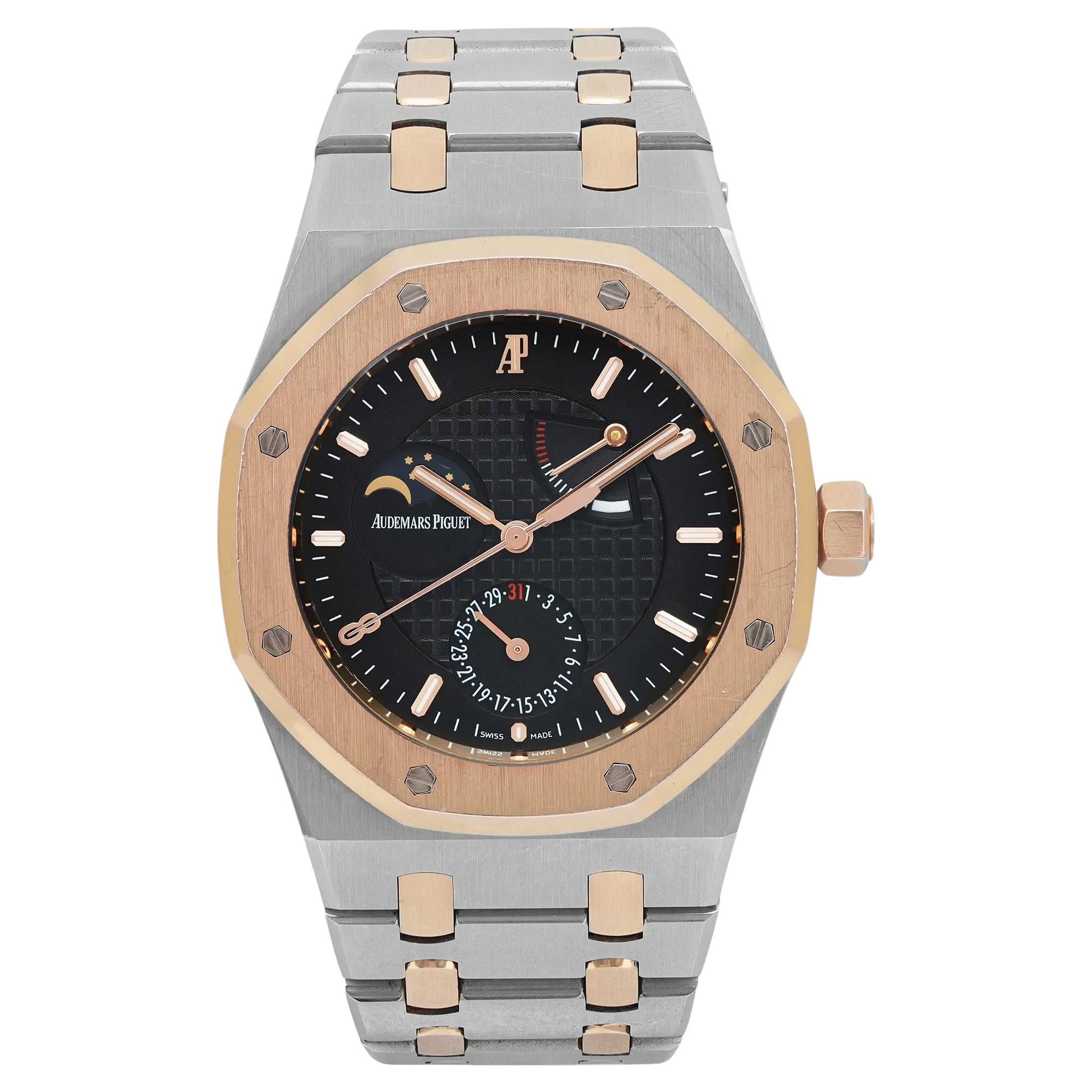 Audemars Piguet Pride of China Rose Gold Black Dial Watch 26168SR.OO.1220SR.01 For Sale