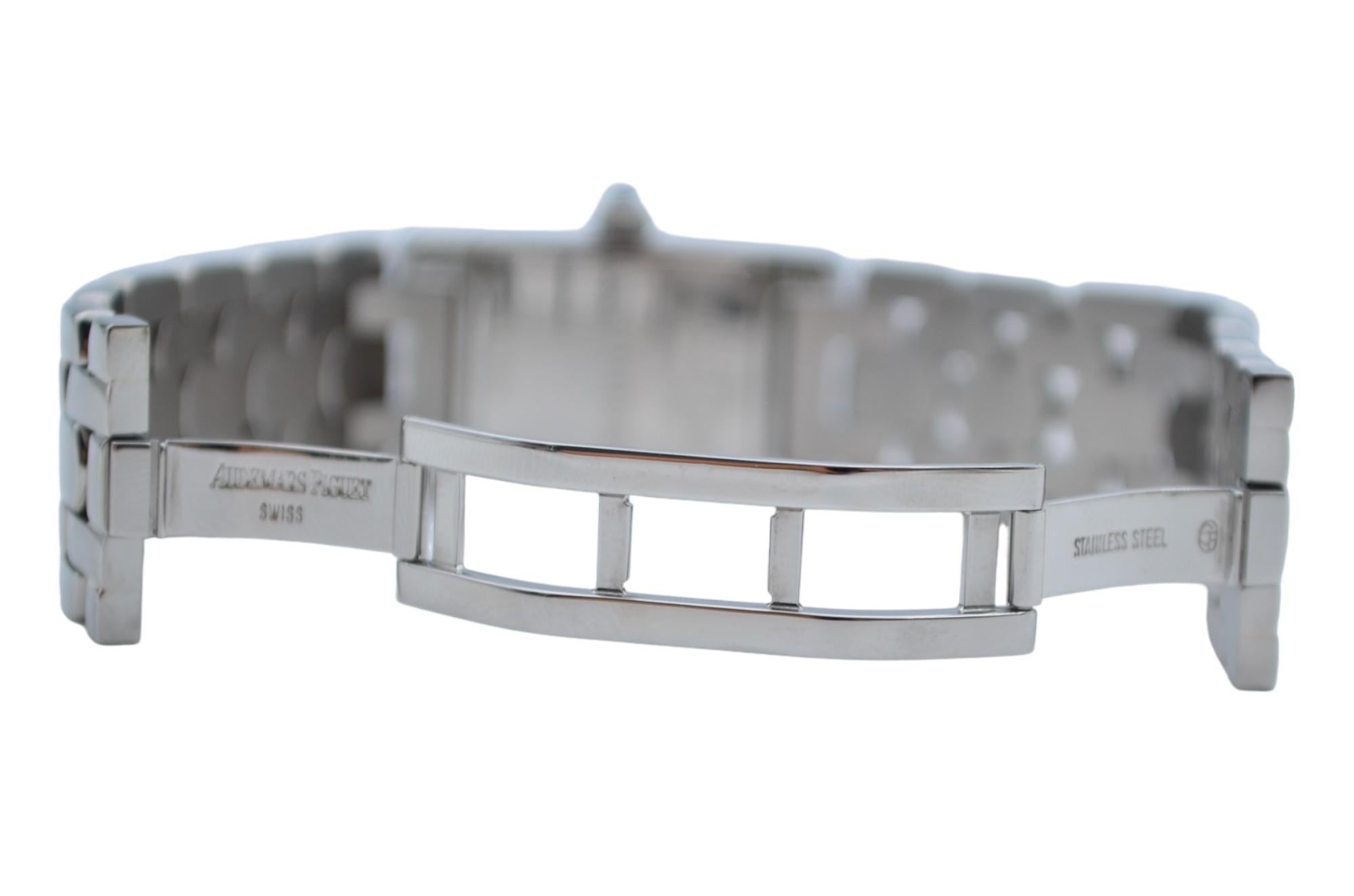 Audemars Piguet Promesse 18x32mm Steel Blue Dial Quartz Ref 67259ST.ZZ.1156ST.03 6