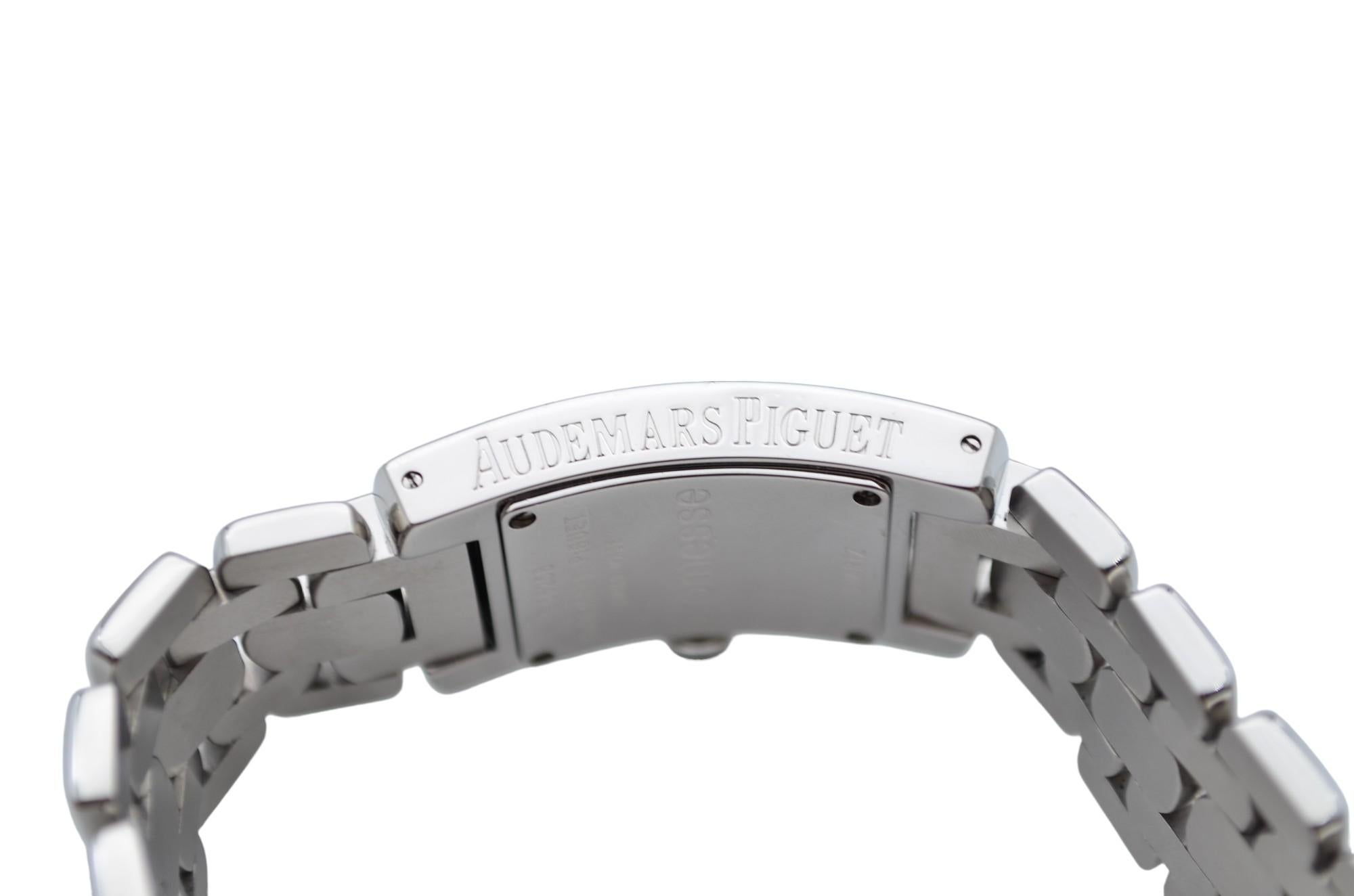 Audemars Piguet Promesse 18x32mm Steel Blue Dial Quartz Ref 67259ST.ZZ.1156ST.03 8