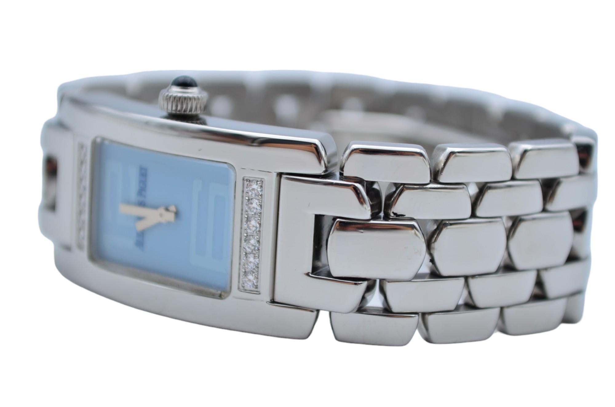 Audemars Piguet Promesse 18x32mm Steel Blue Dial Quartz Ref 67259ST.ZZ.1156ST.03 1