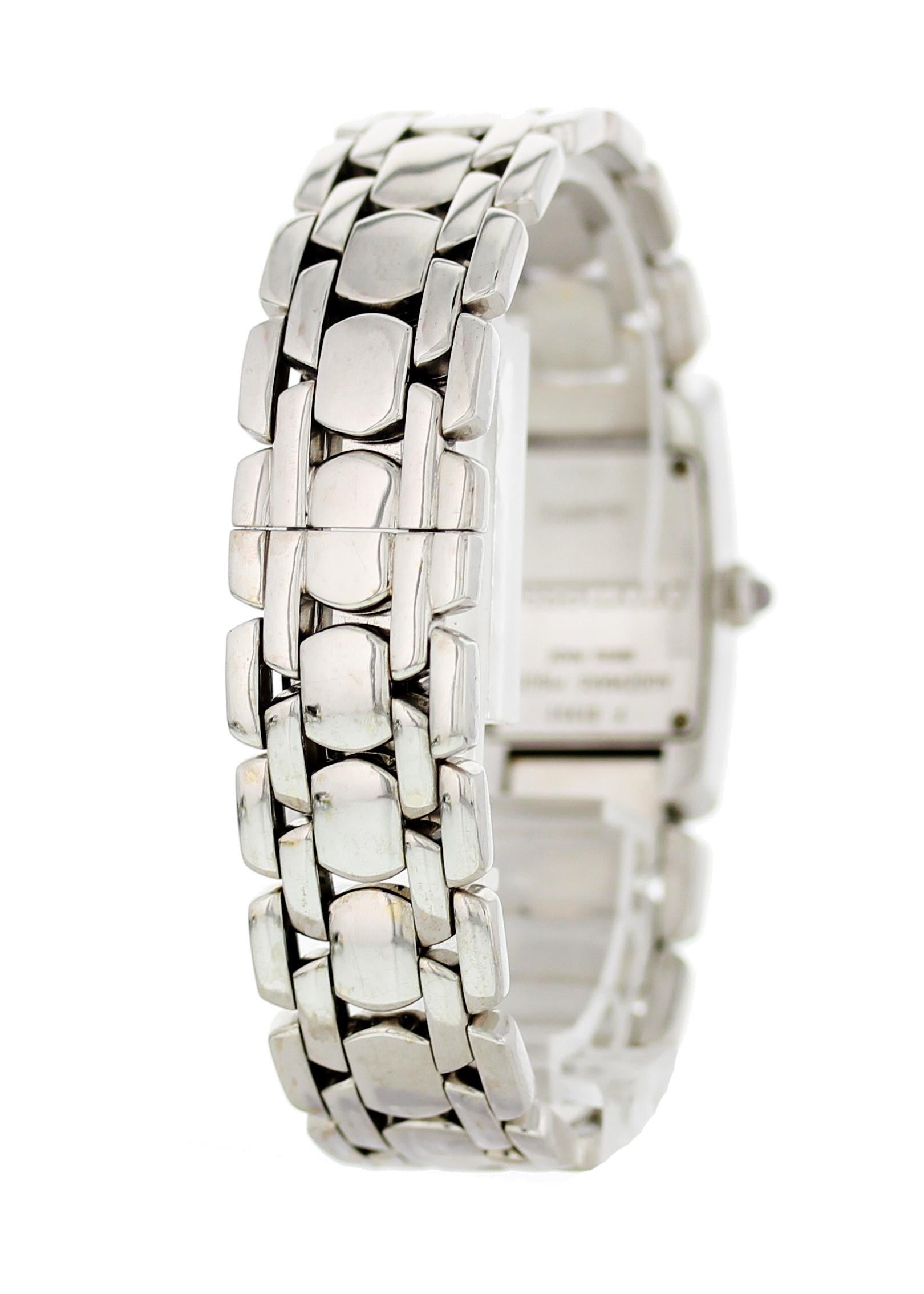 Women's Audemars Piguet Promesse Diamond 18 Karat White Gold Ladies Watch For Sale