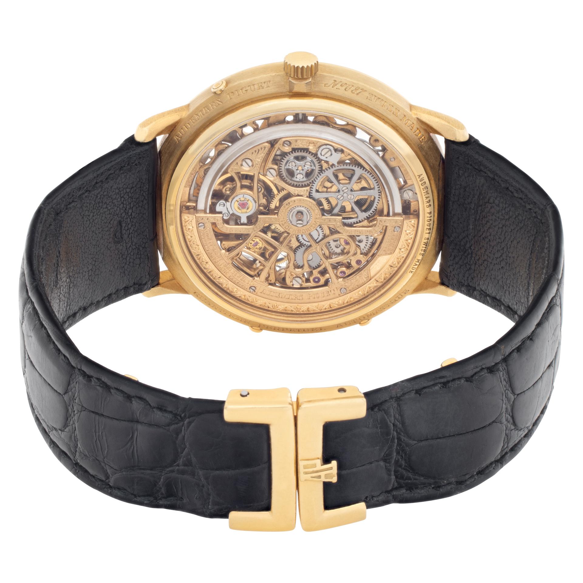 Men's Audemars Piguet Quantième 25668 BA 18k yellow gold Automatic Wristwatch