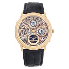 Used Audemars Piguet Quantième 25668 BA 18k yellow gold Automatic Wristwatch