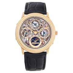 Audemars Piguet Quantième 18k Yellow Gold 25668 Wristwatch