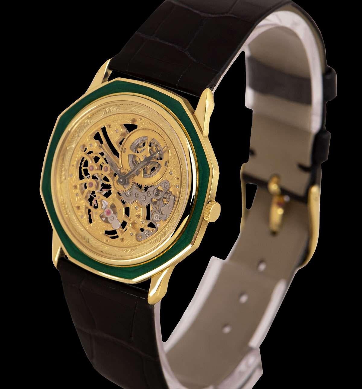 octagonal dial watch