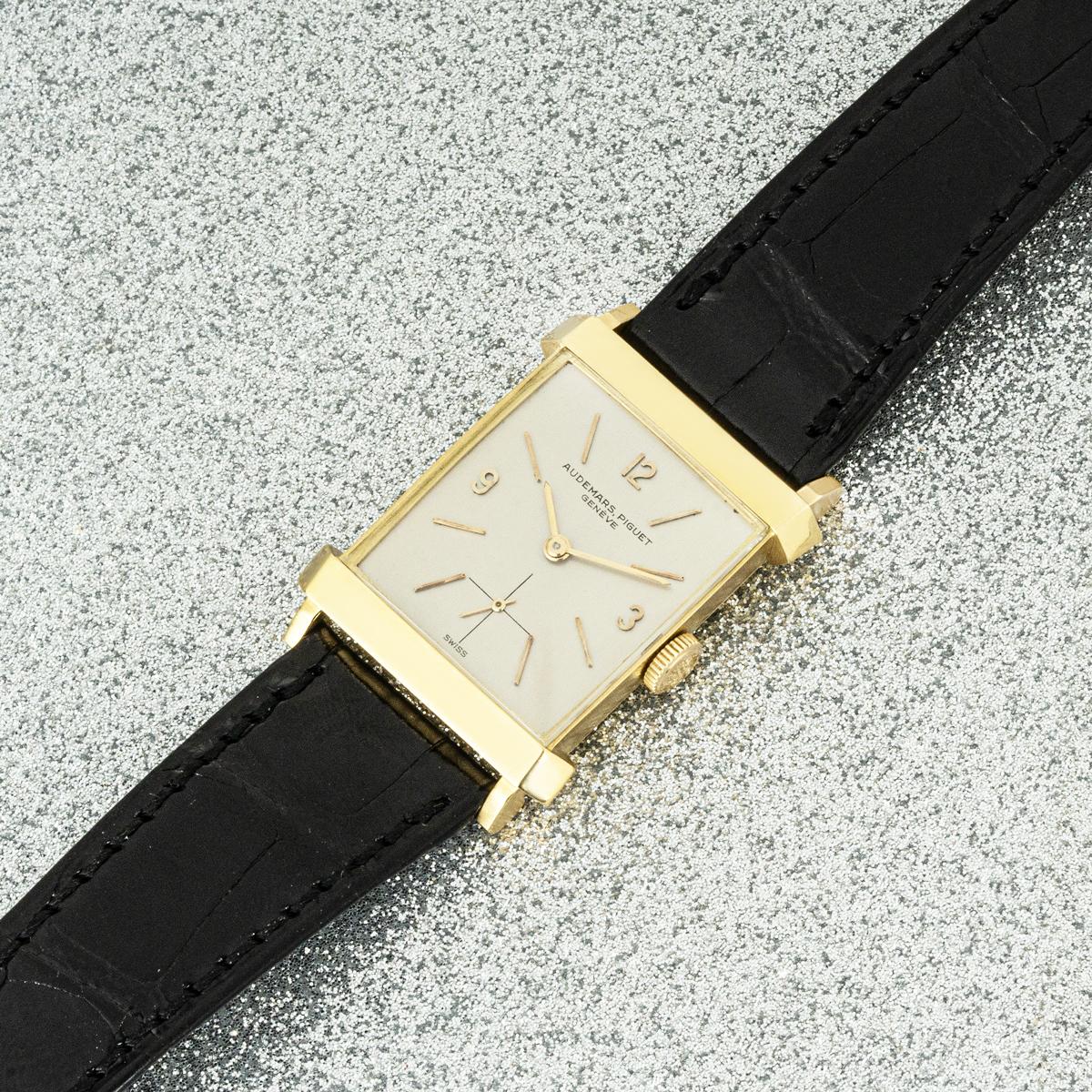 De los hombres Raro sombrero de copa vintage Audemars Piguet de oro amarillo 5045BA en venta