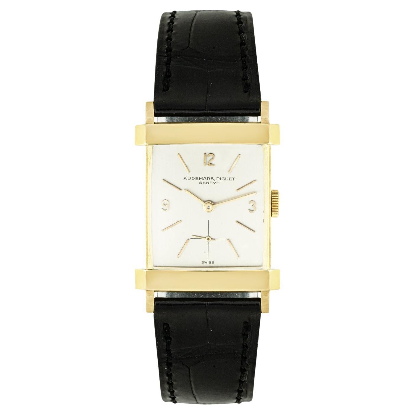 Raro sombrero de copa vintage Audemars Piguet de oro amarillo 5045BA