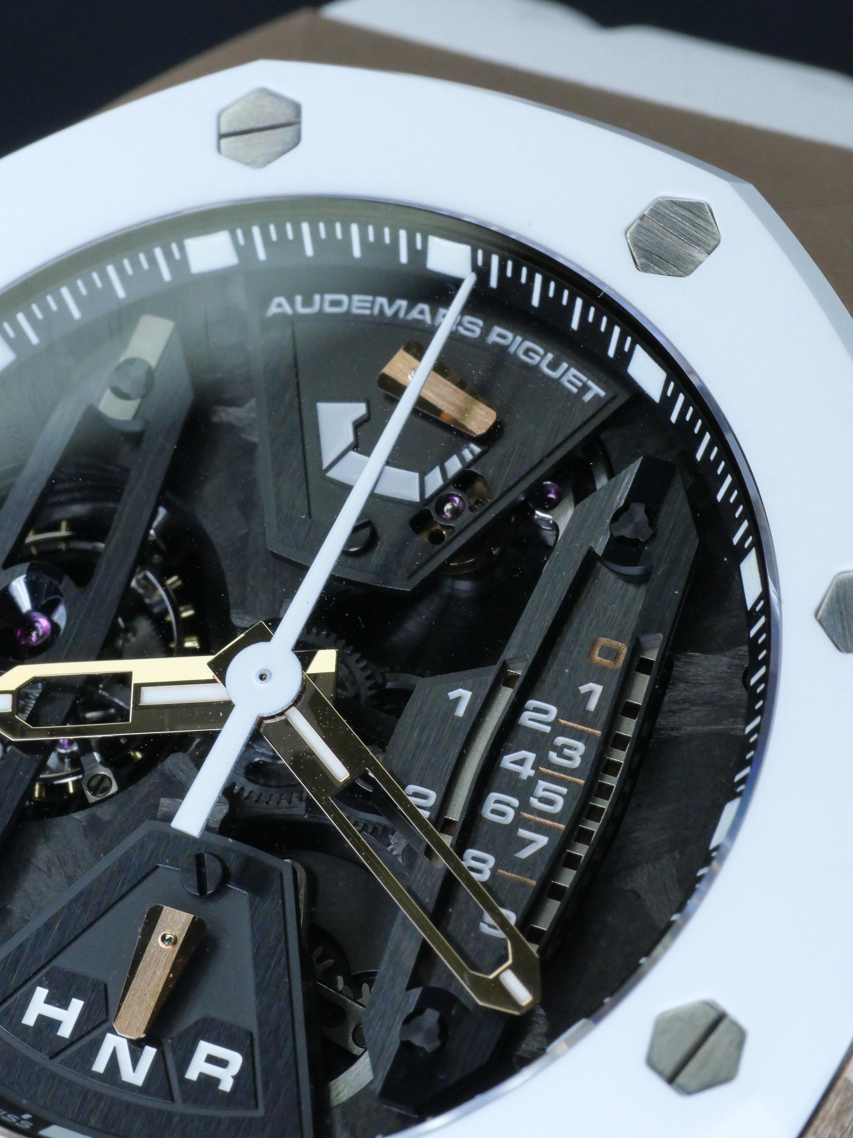 Audemars Piguet Rose Gold Royal Oak Concept Tourbillon Wristwatch For Sale 9