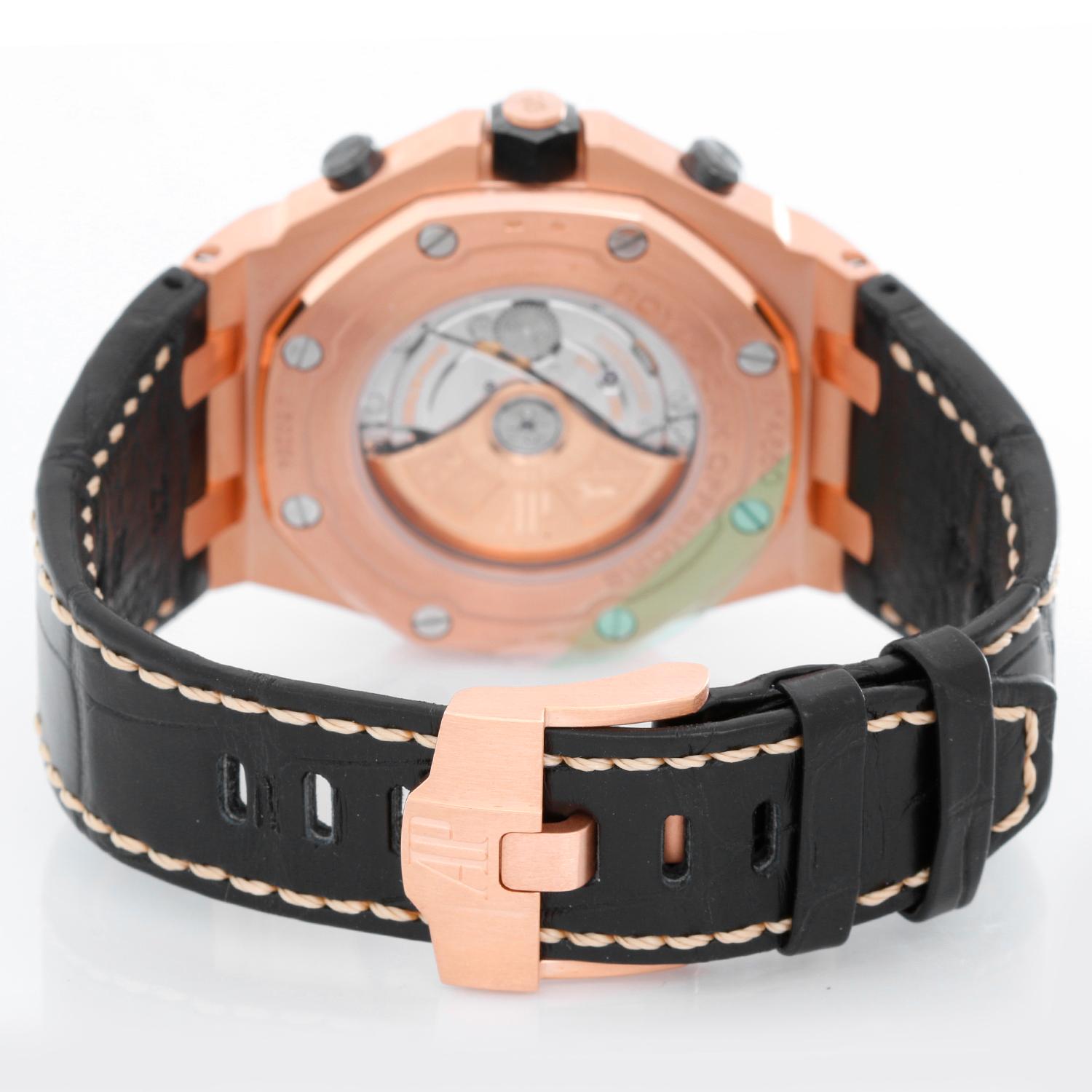 Men's Audemars Piguet Rose gold Royal Oak Offshore Chronograph Automatic Wristwatch