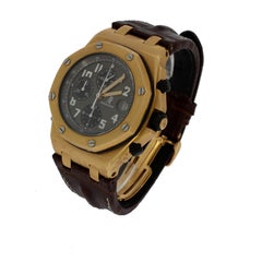 Audemars Piguet Rose Gold Royal Oak Offshore Chronograph Wristwatch, 2008